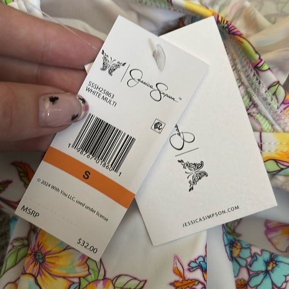 Jessica Simpson Women’s Ruffle One Piece Swimsuit - Size S - Picture 5 of 5